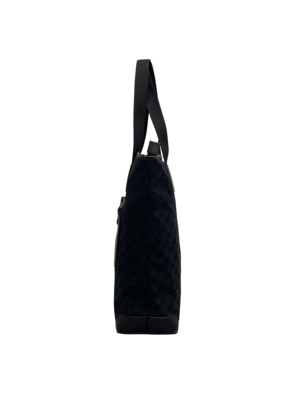 Gucci Shoulder Bag GG Pattern Black Leather - Picture 2 of 9